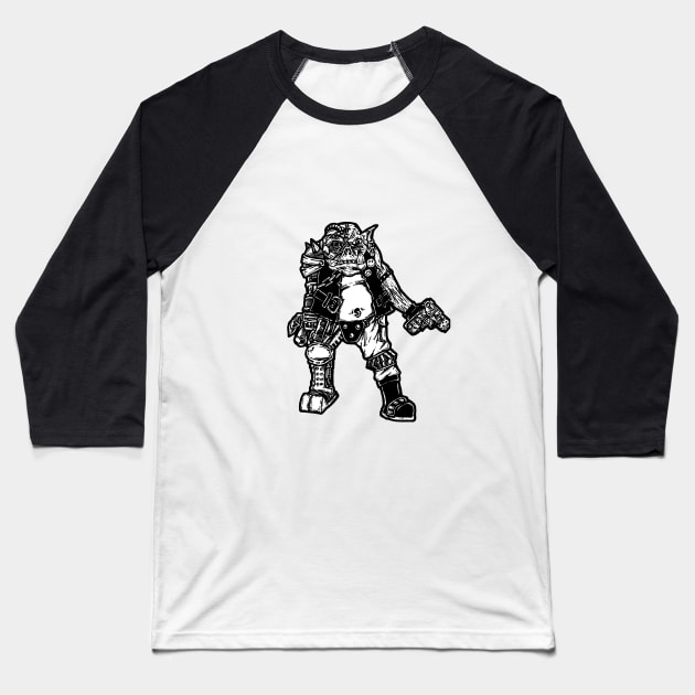 Ork & Codpiece Baseball T-Shirt by Spevna